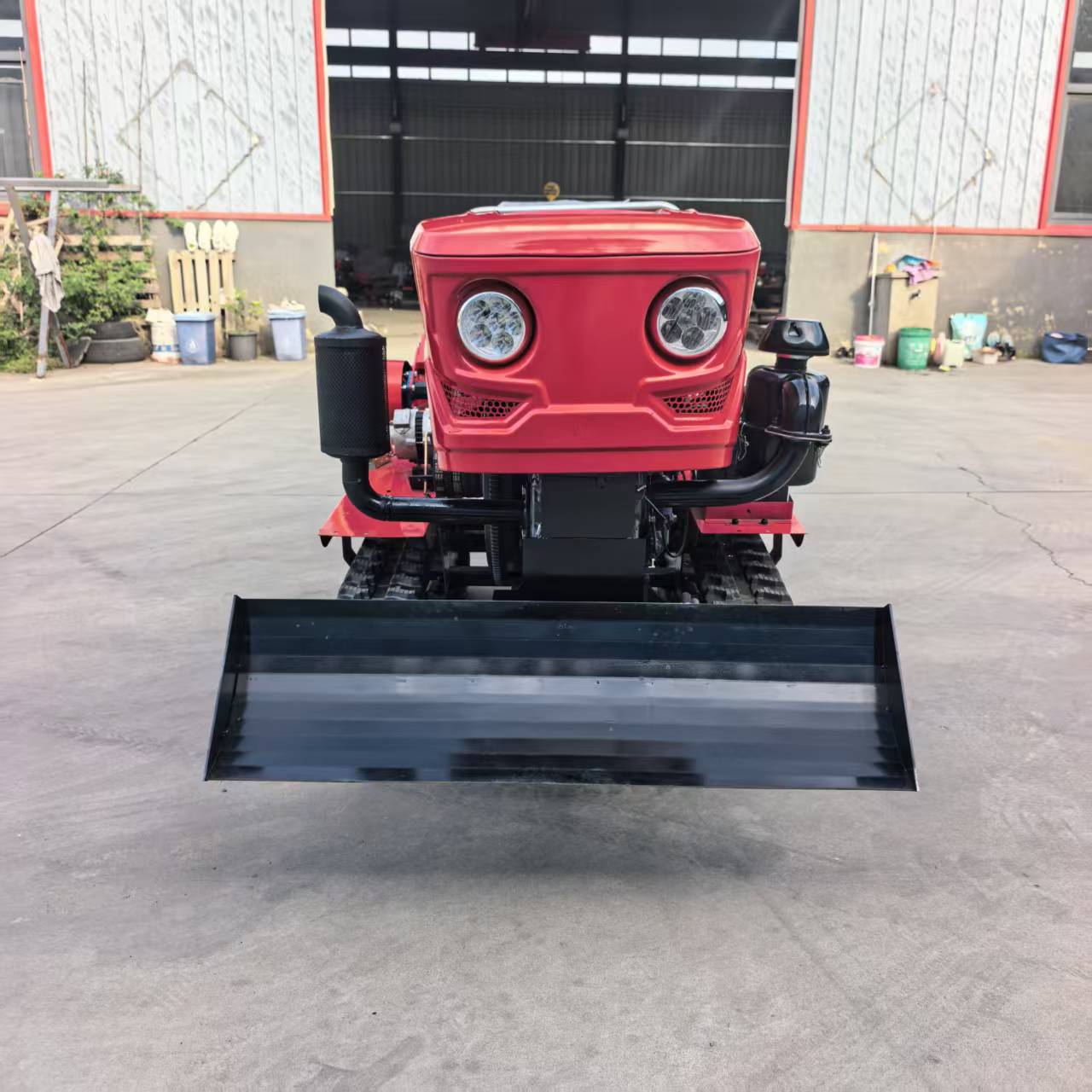 Farming Agriculture Land - Mini Trattore Cingolato Compatto Multifunzionale per
