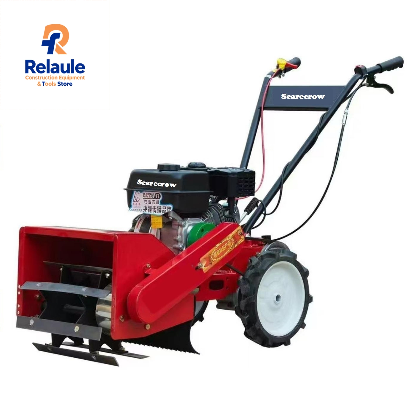 Farming Agriculture Logo - Coltivatore Manuale Economico con Logo Personalizzato,